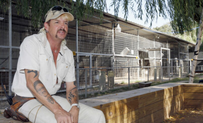 I FENGSEL: Joe Exotic er dømt til 22 år i fengsel. Her er han avbildet i forbindelse med et intervju for noen år siden. Foto: NTB Scanpix I FENGSEL: Joe Exotic er dømt til 22 år i fengsel. Her er han avbildet i forbindelse med et intervju for noen år siden. Foto: NTB Scanpix
